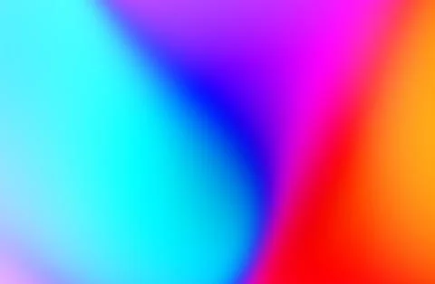 Colorful Abstract Gradient Background with Vibrant Blended Colors Stock Illustration