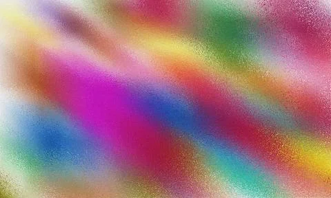 Colorful abstract gradient texture displays a vibrant rainbow noise pattern.. Stock Illustration