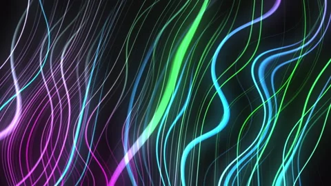 Colorful abstract gradient twisted background Stock Footage 188123411