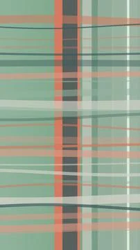 A colorful abstract grid pattern with teal, coral, and navy blocks and line.. Stock Illustration