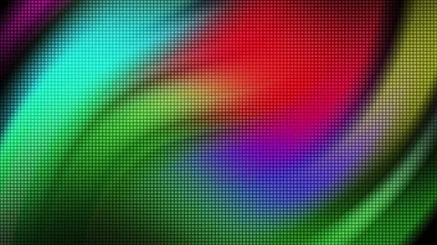Colorful Abstract Halftone Animation Background Loop Stock Footage 343162106