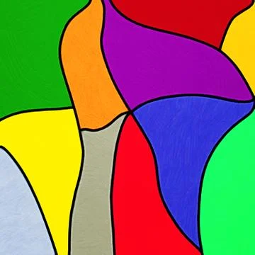 Colorful Abstract Stock Illustration
