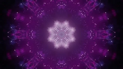 Colorful Abstract Kaleida Seamless Loop Stock Footage 250362994