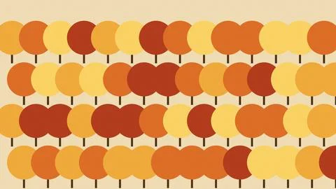 Colorful abstract leaf pattern with warm gradient tones on transparent back.. Stock Illustration