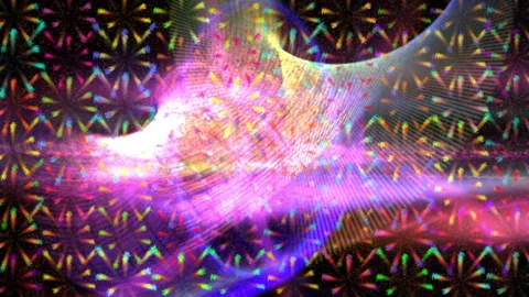 Colorful Abstract Light Patterns Mesmerizing Geometric Designs Stock Footage 295060342