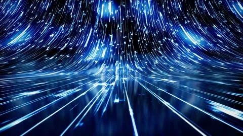 Colorful abstract light streaks effect animation background. Stock-Footage 138619947