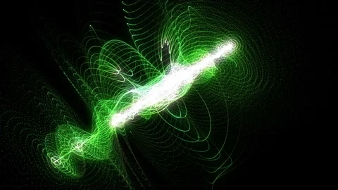 Colorful Abstract Line Animate Background Stock Footage 244895785
