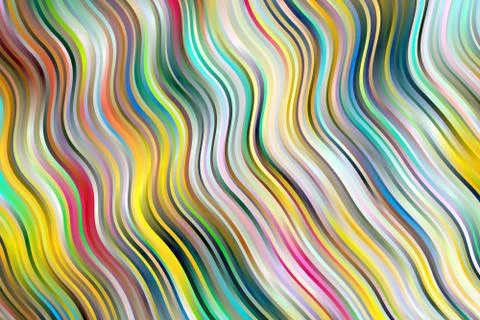 Colorful abstract line background Stockillustratie