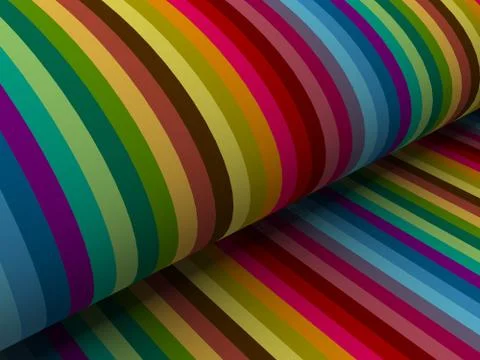 Colorful abstract lines for background Stock Illustration