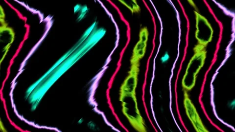 Colorful abstract lines create a vibrant background scene Stock Footage 338004687