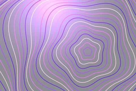 Colorful abstract lines pattern with purple and beige tones Stock Illustration