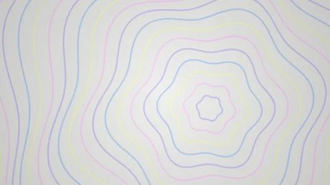 Colorful abstract lines pattern with soft pastel shades Stock Illustration