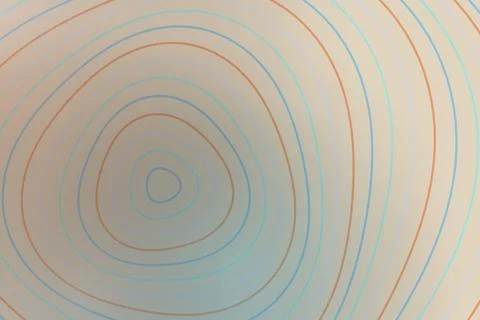 Colorful abstract lines pattern with soft curves and circles Stock Photos