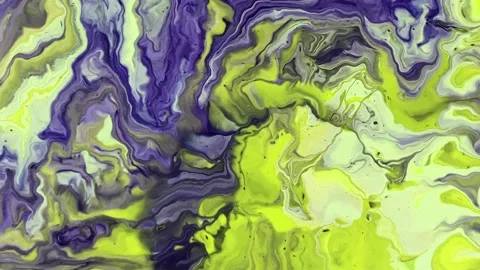 Colorful abstract liquid marble texture, fluid art. Very nice abstract green and Stock Footage 166839466