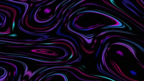 Colorful abstract liquid texture, fluid art. Very nice abstract design swirl Stock Footage 208316854