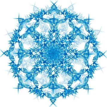 Colorful abstract mandala Stock Illustration