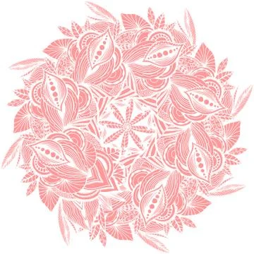 Colorful abstract mandala Stock Illustration