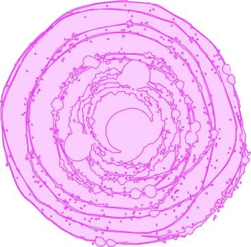 Colorful abstract mandala Stock Illustration