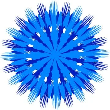 Colorful abstract mandala Stock Illustration