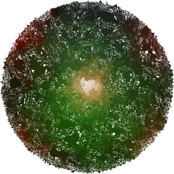 Colorful abstract mandala Stock Illustration