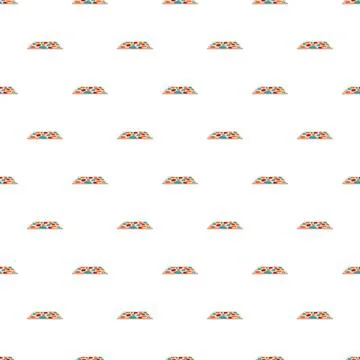 Colorful abstract modern carpet pattern on white background Stockillustratie