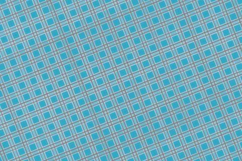 Colorful abstract mosaic pattern with blue and green shades Stock Photos