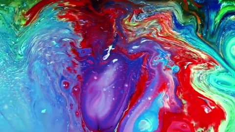Colorful Abstract Motion 4K Stock Footage 171736044