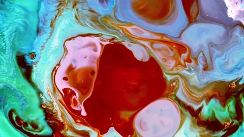 Colorful Abstract Motion 4K Stock Footage 176473205