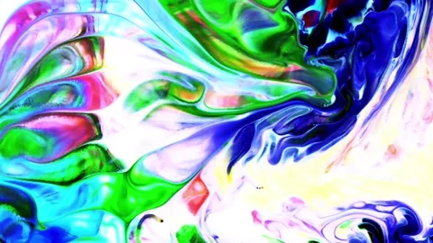 Colorful Abstract Motion 4K Stock Footage 176484038