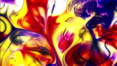 Colorful Abstract Motion 4K Stock Footage 176510873