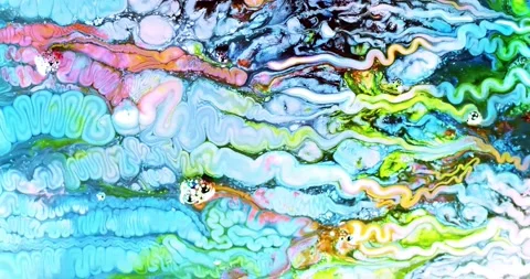Colorful Abstract Motion 4K Stock Footage 189289965