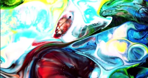 Colorful Abstract Motion 4K Stock Footage 189305614