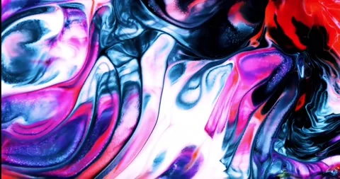 Colorful Abstract Motion 4K Stock Footage 189484203