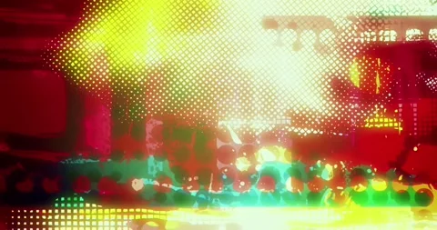 Colorful Abstract Motion 4K Video stock 189488986