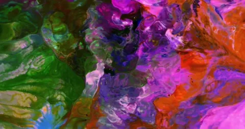 Colorful Abstract Motion 4K Stock Footage 189496777