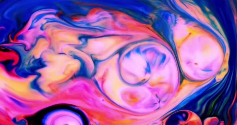 Colorful Abstract Motion 4K Stock Footage 189497470