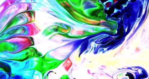 Colorful Abstract Motion 4K Stock Footage 189497823