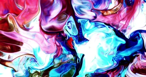 Colorful Abstract Motion 4K 库存影片 189498170