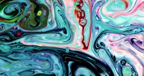 Colorful Abstract Motion 4K 库存影片 189508141