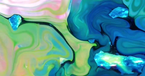 Colorful Abstract Motion 4K Stock Footage 189513875