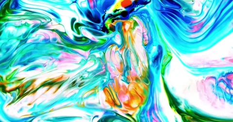 Colorful Abstract Motion 4K Stock Footage 189524929