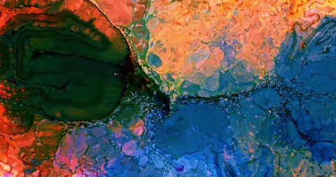 Colorful Abstract Motion 4K Stock Footage 189525634