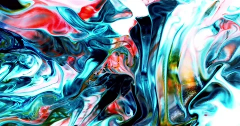 Colorful Abstract Motion 4K Stock Footage 189526281