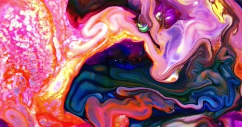 Colorful Abstract Motion 4K Stock Footage 189536066