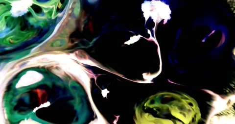 Colorful Abstract Motion 4K 库存影片 193992740