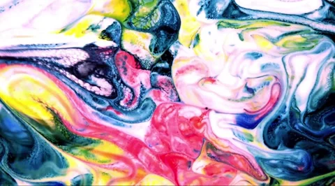 Colorful Abstract Motion 4K Stock Footage 194008883