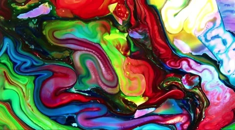 Colorful Abstract Motion 4K Stock Footage 194009254