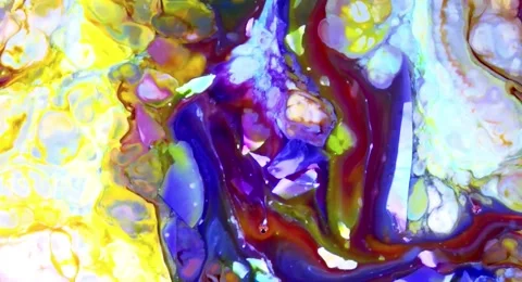 Colorful Abstract Motion 4K Stock Footage 194045523