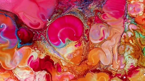 Colorful Abstract Motion 4K Stock Footage 194048278