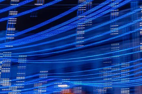Colorful abstract movement pattern Stock Photos